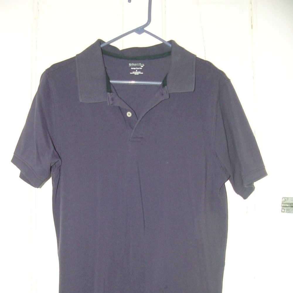 Men's S purple St.John's Bay polo shirt